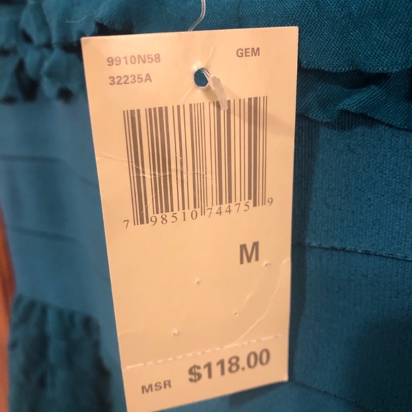 NWT Max Studio Green Medium Dress - Picture 8 of 8